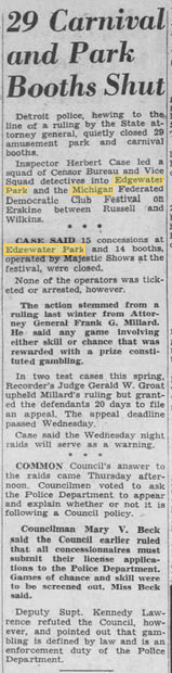 Edgewater Park - July 25 1952 Alleged Gambling (newer photo)